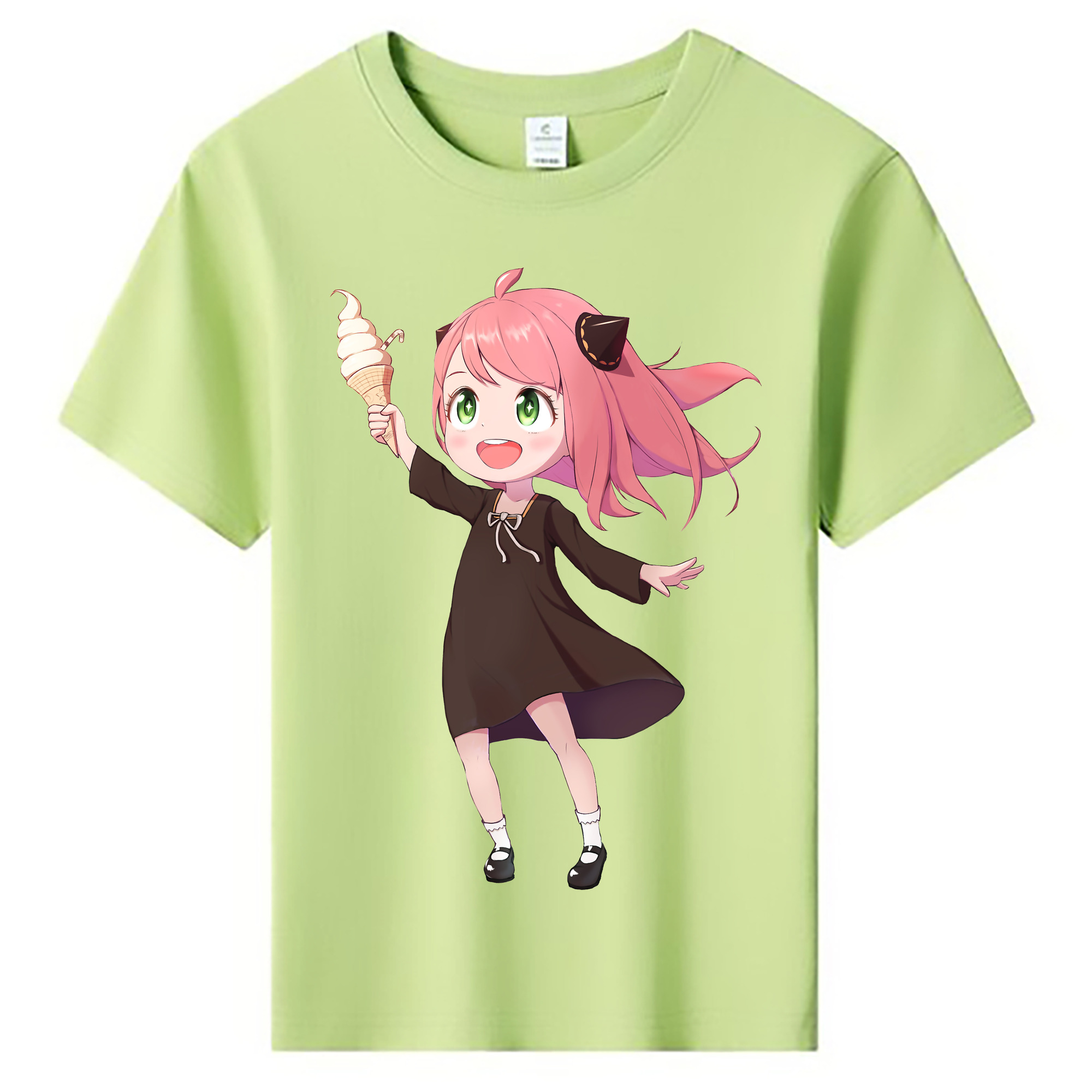 （画像用） SPY×FAMILY间谍家家酒 綿100％キッズTシャツ（フロントプリント）